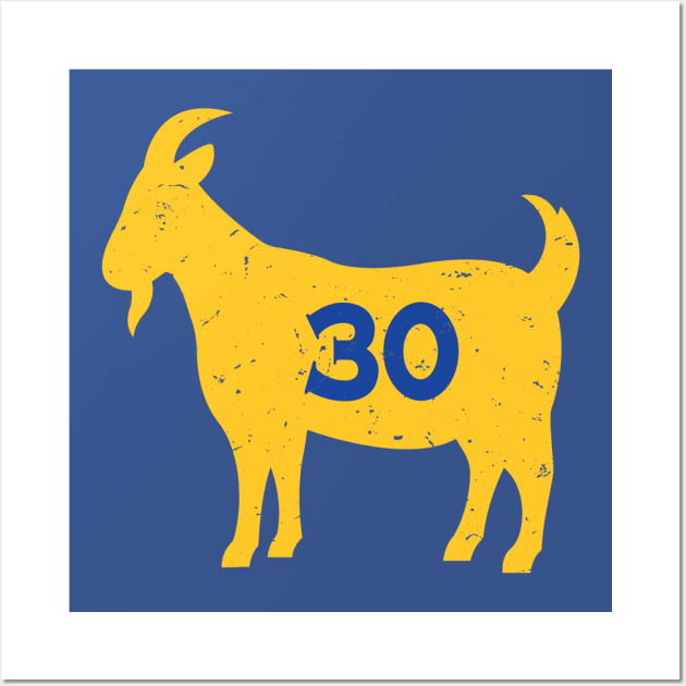 Goat 30 Curry Wall Art by Julegend